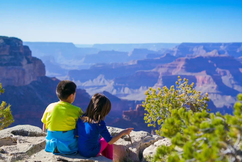 Children Traveling